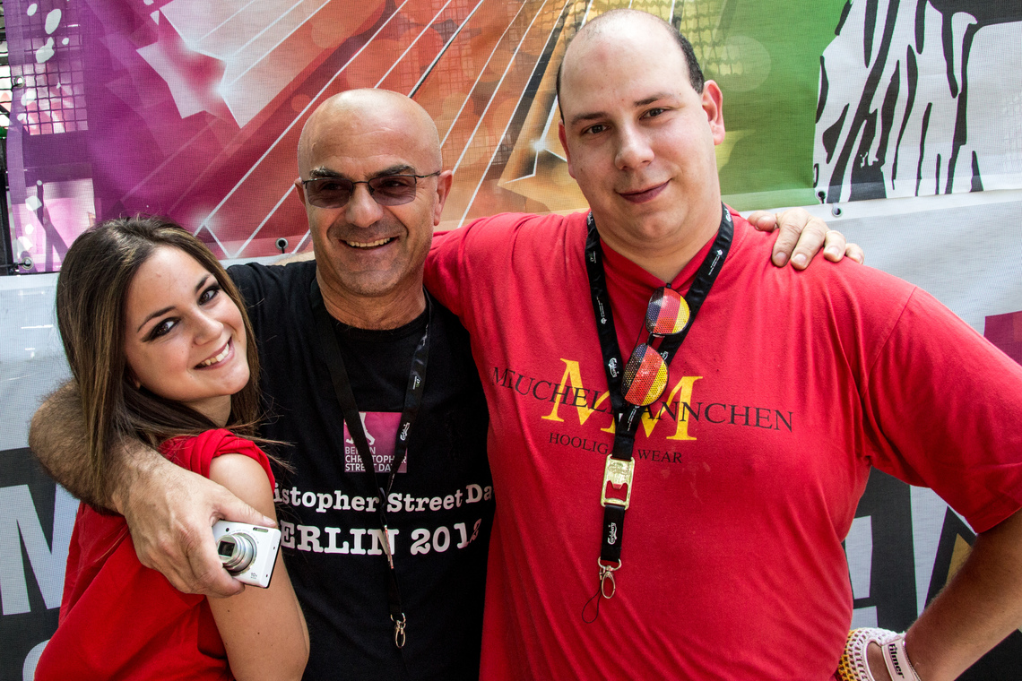 CSD Berlin 2013 - Felice (Marfel) & Martina Marciano