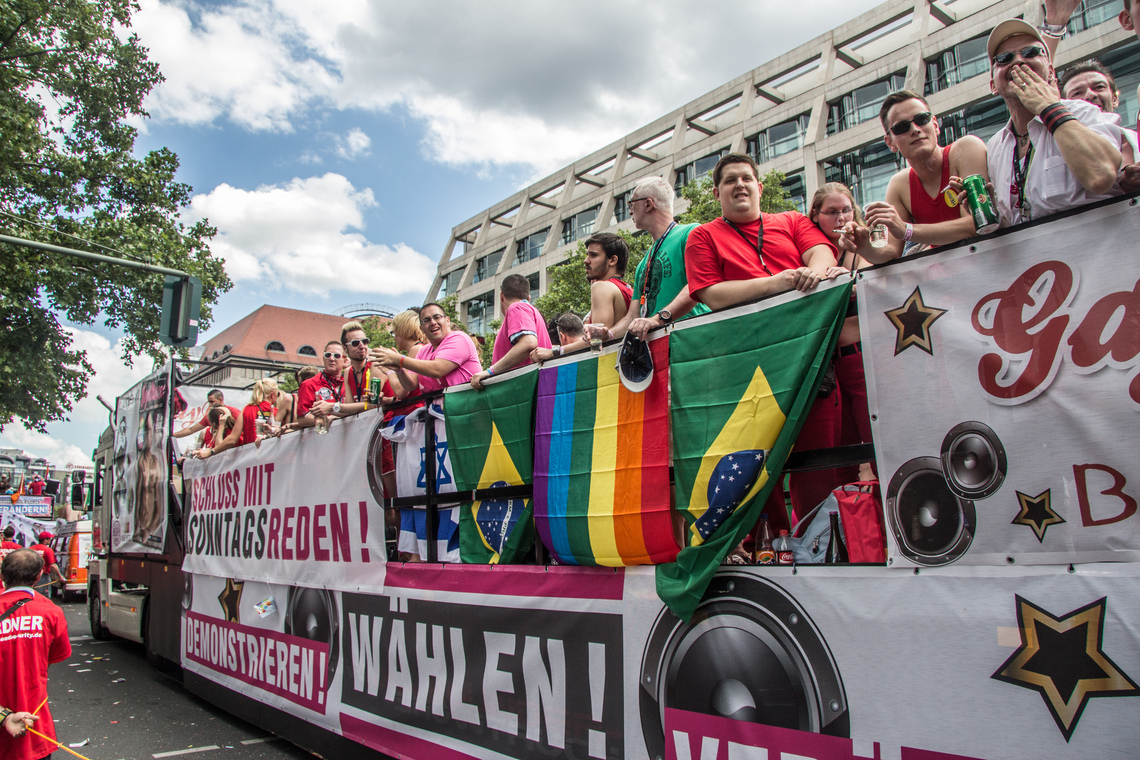 CSD Berlin 2013 - Wagen 38 - Brasileuro/GayMaxx