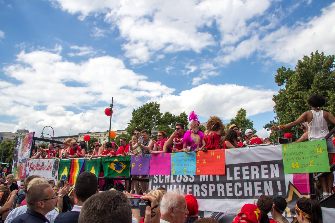 CSD Berlin 2013 - Wagen 38 - Brasileuro/GayMaxx