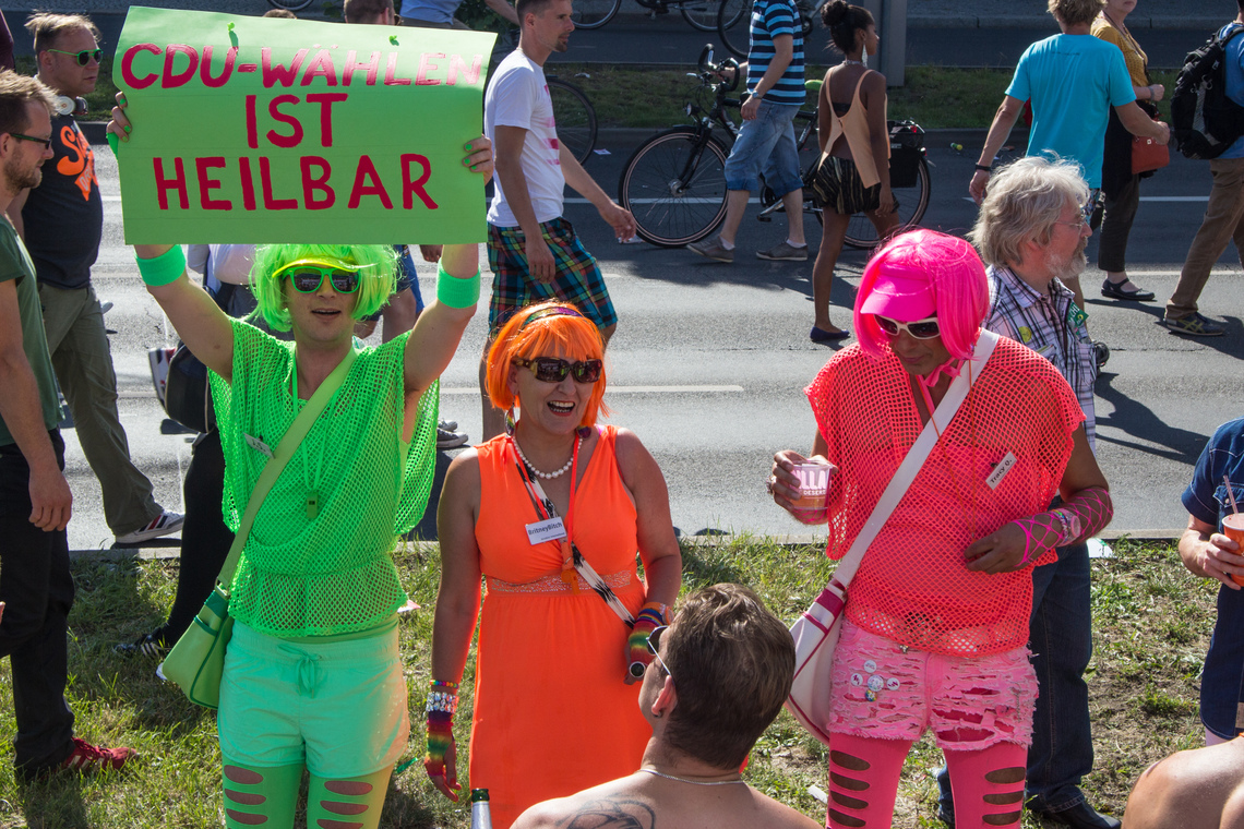CSD Berlin 2013 - CDU wÃ¤hlen ist heilbar
