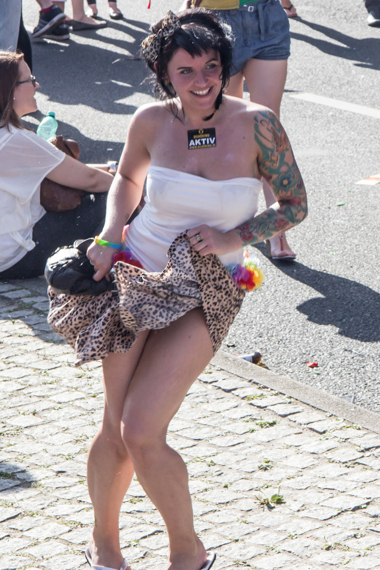 CSD Berlin 2013 - Gut gelaunte Feiermaus :-)