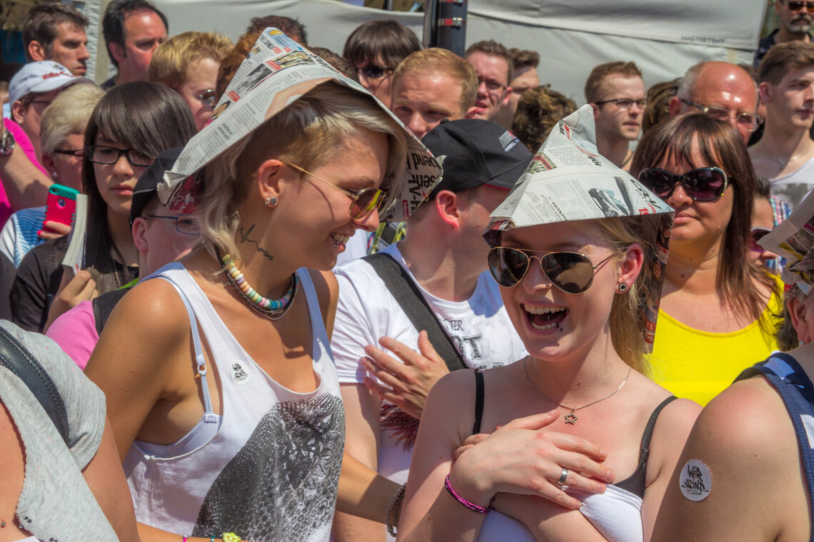 CSD 2013 in KÃ¶ln - EXPRESS-HÃ¼te